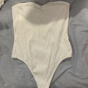 Strapless bodysuit